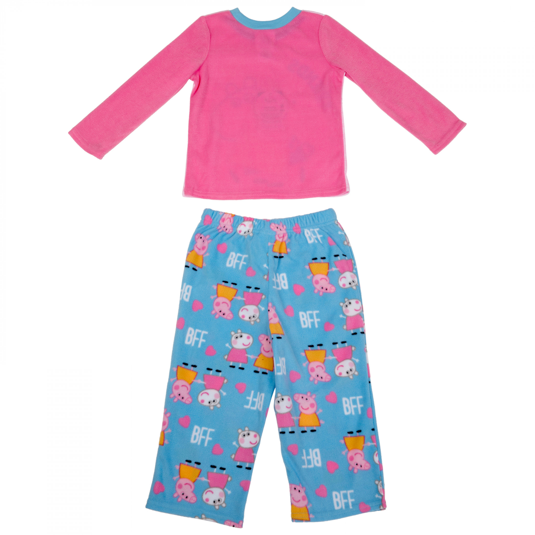 Peppa Pig Friends are the Best Toddler Long Sleeve 2-Piece Pajama Set